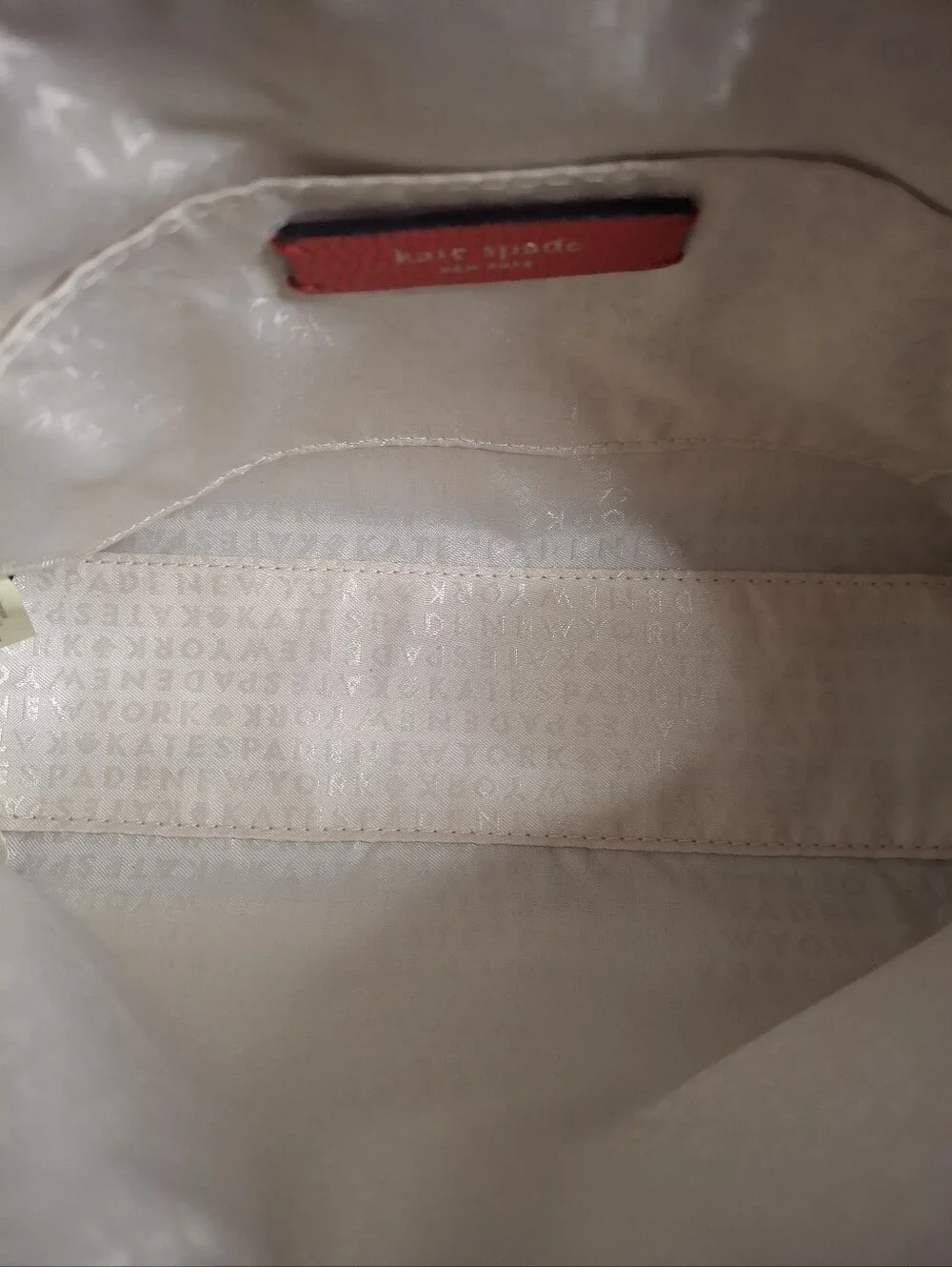Kate Spade Coral Red Embossed Logo Dome Crossbody Bag Wallet Set